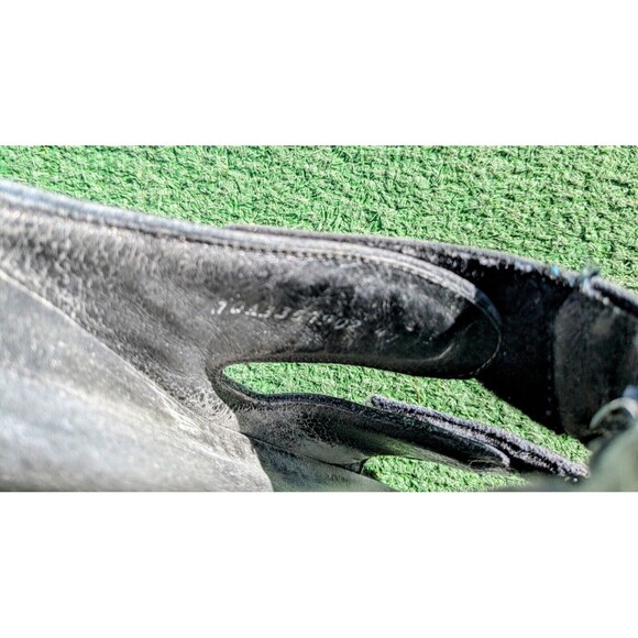 USED Mephisto Mules 2-Strap Leather w/Removable Footbed Sandals FAIR Condition - Picture 8 of 11